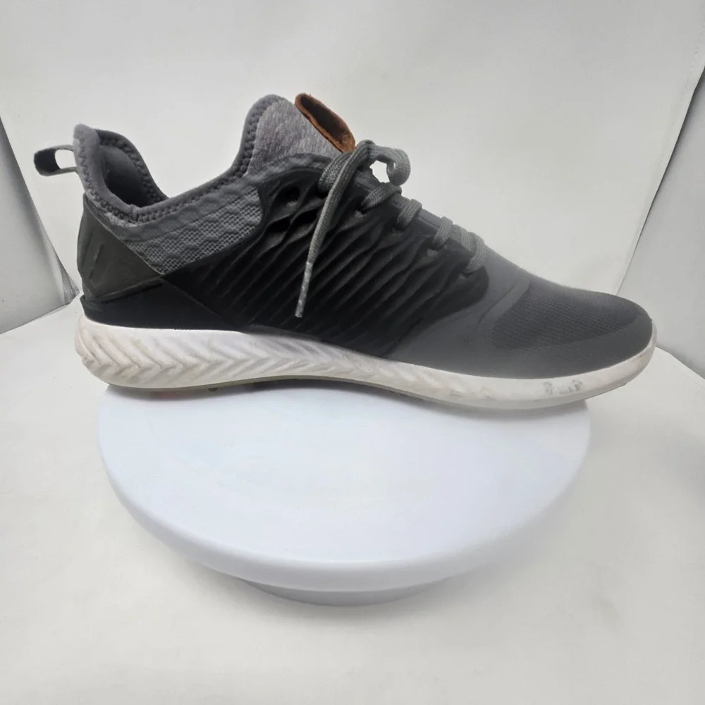 Puma Ignite PwrAdapt Mens Golf Shoes Grey Black Waterproof 192223-03 Size 10